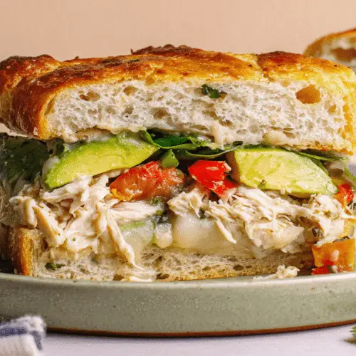 Chicken Avocado Melt Sandwich Recipe