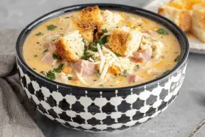 Chicken Cordon Bleu Soup