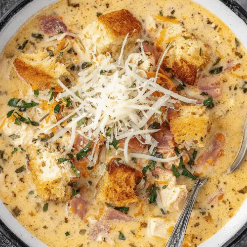 Chicken Cordon Bleu Soup Recipe