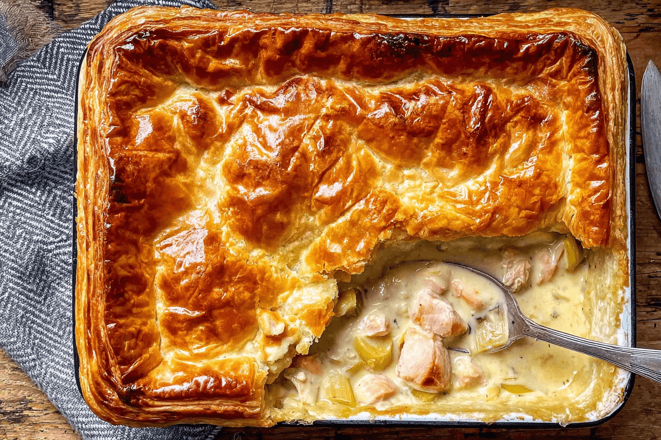 Chicken and Leek Pie Recipe