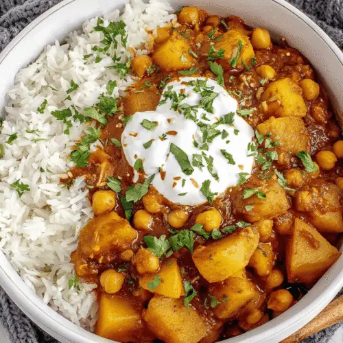 Chickpea and Potato Curry Recipe