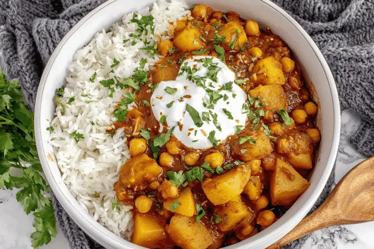 Chickpea and Potato Curry Recipe