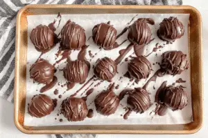Chocolate Chickpea Truffles