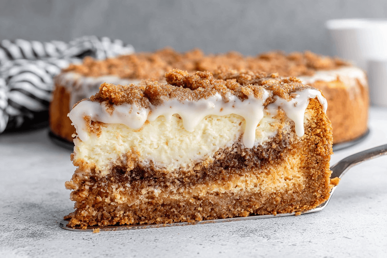 Coffee Cake Cheesecake Recipe