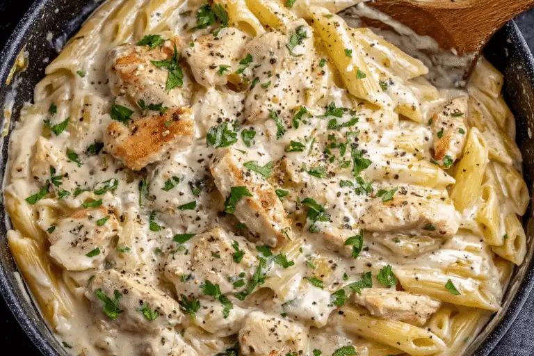 Creamy Chicken Alfredo Pasta Recipe