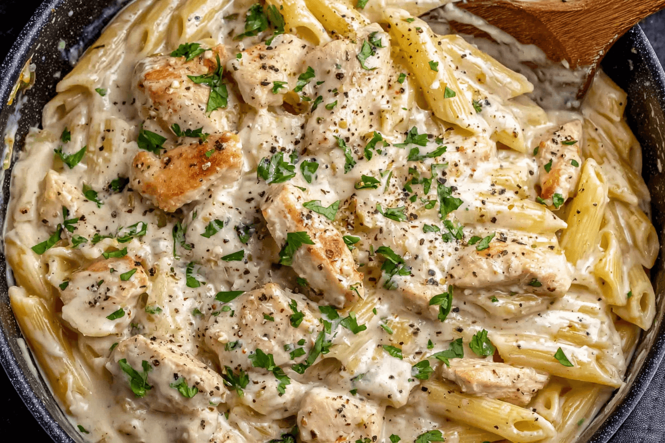 Creamy Chicken Alfredo Pasta Recipe
