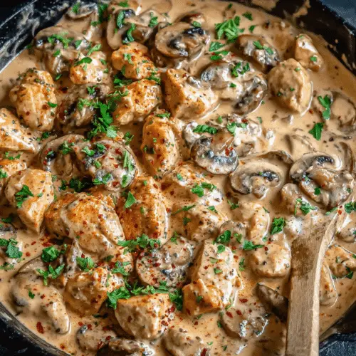 Creamy Chicken Stroganoff Recipe