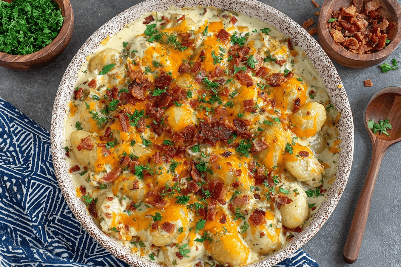 Creamy Crack Chicken Gnocchi Recipe