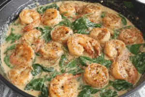 Creamy Garlic Parmesan Shrimp