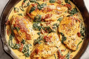 Creamy Sun-Dried Tomato Chicken
