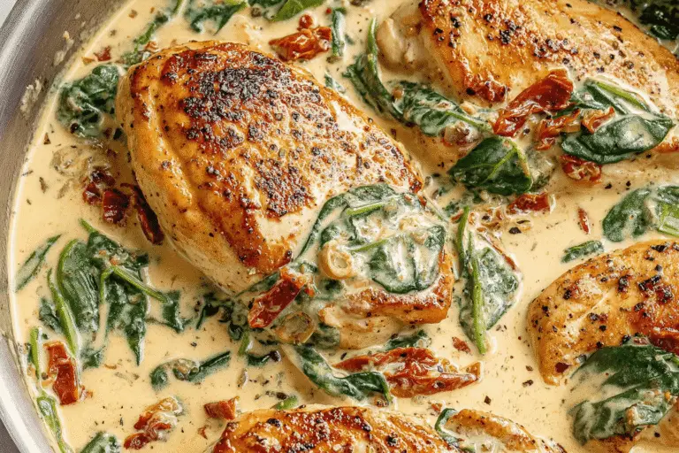 Creamy Sun-Dried Tomato Chicken Recipe
