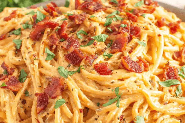 Creamy Tomato Bacon Pasta Recipe