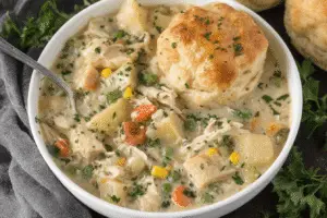 Crock Pot Chicken Pot Pie