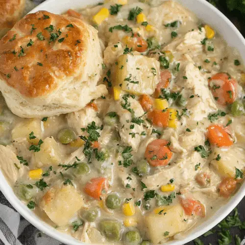 Crock Pot Chicken Pot Pie Recipe