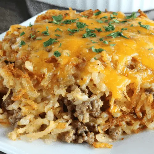 Crockpot Taco Hashbrown Casserole Recipe