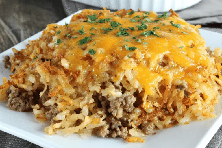 Crockpot Taco Hashbrown Casserole Recipe