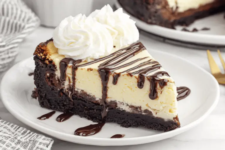 Decadent Brownie Cheesecake Recipe