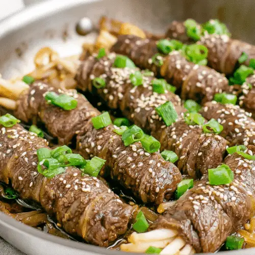Enoki Beef Rolls Recipe