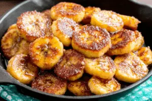 Fried Cinnamon Bananas