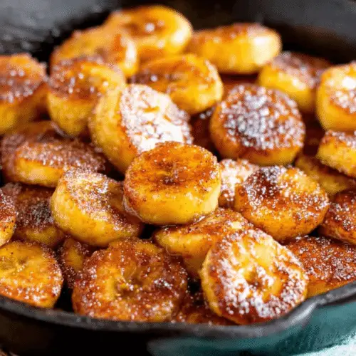 Fried Cinnamon Bananas Recipe