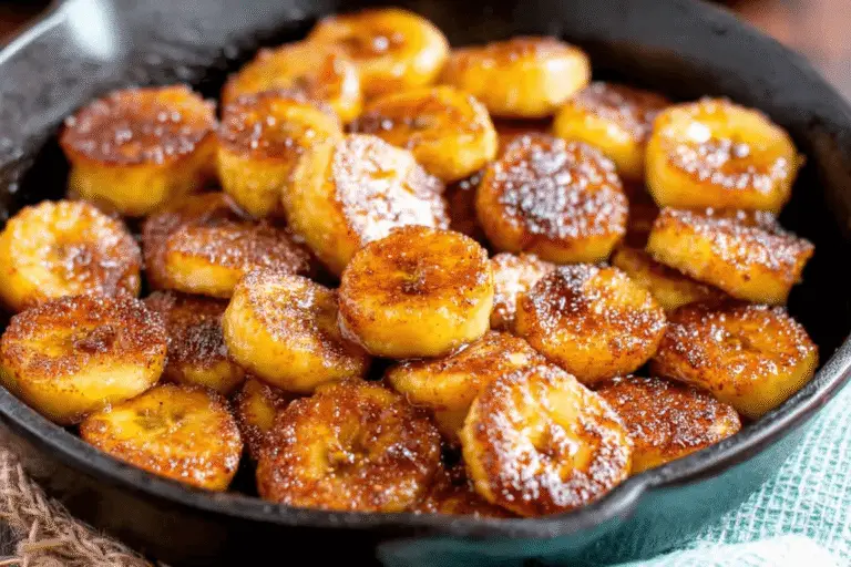 Fried Cinnamon Bananas Recipe
