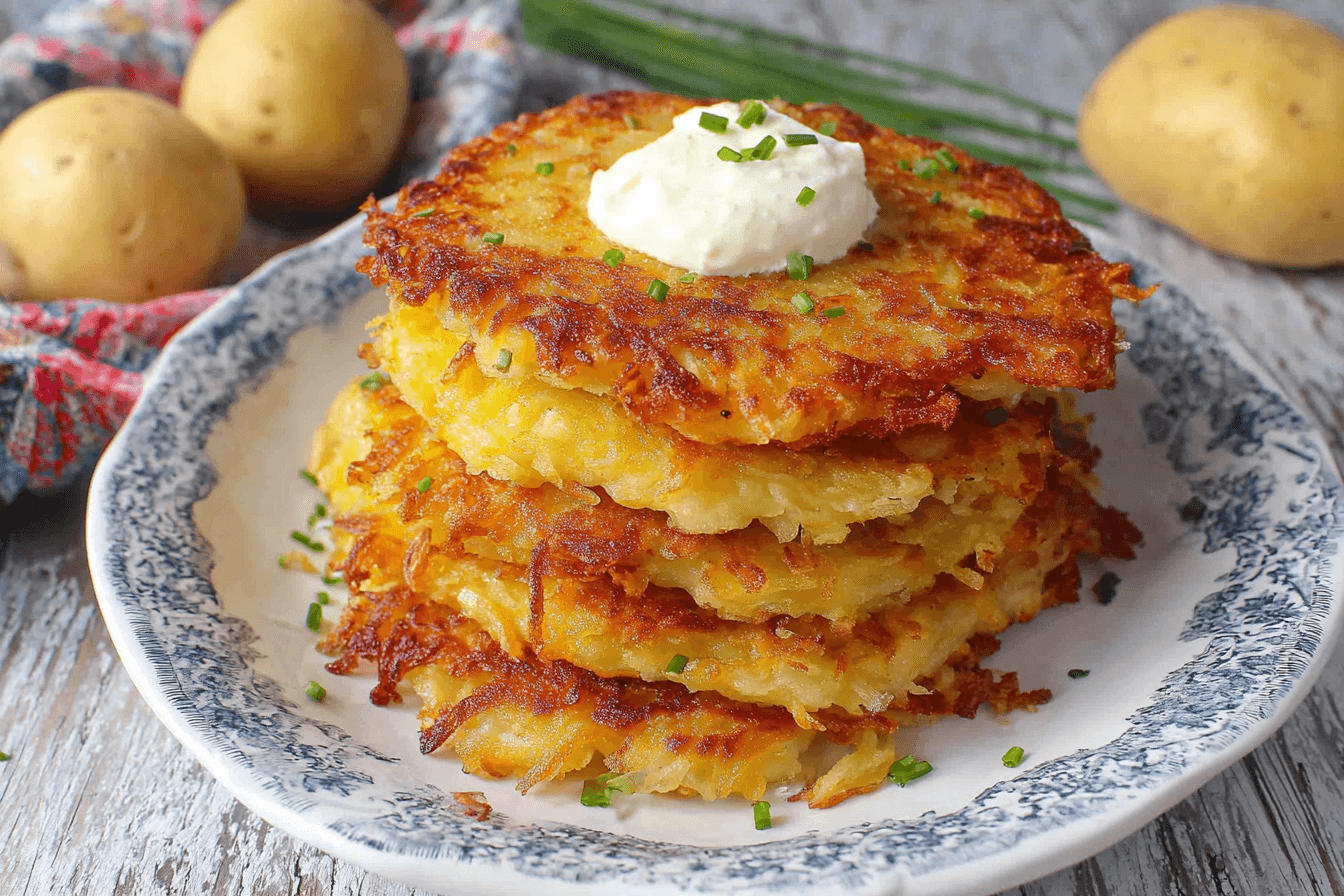 German Potato Pancakes Recipe