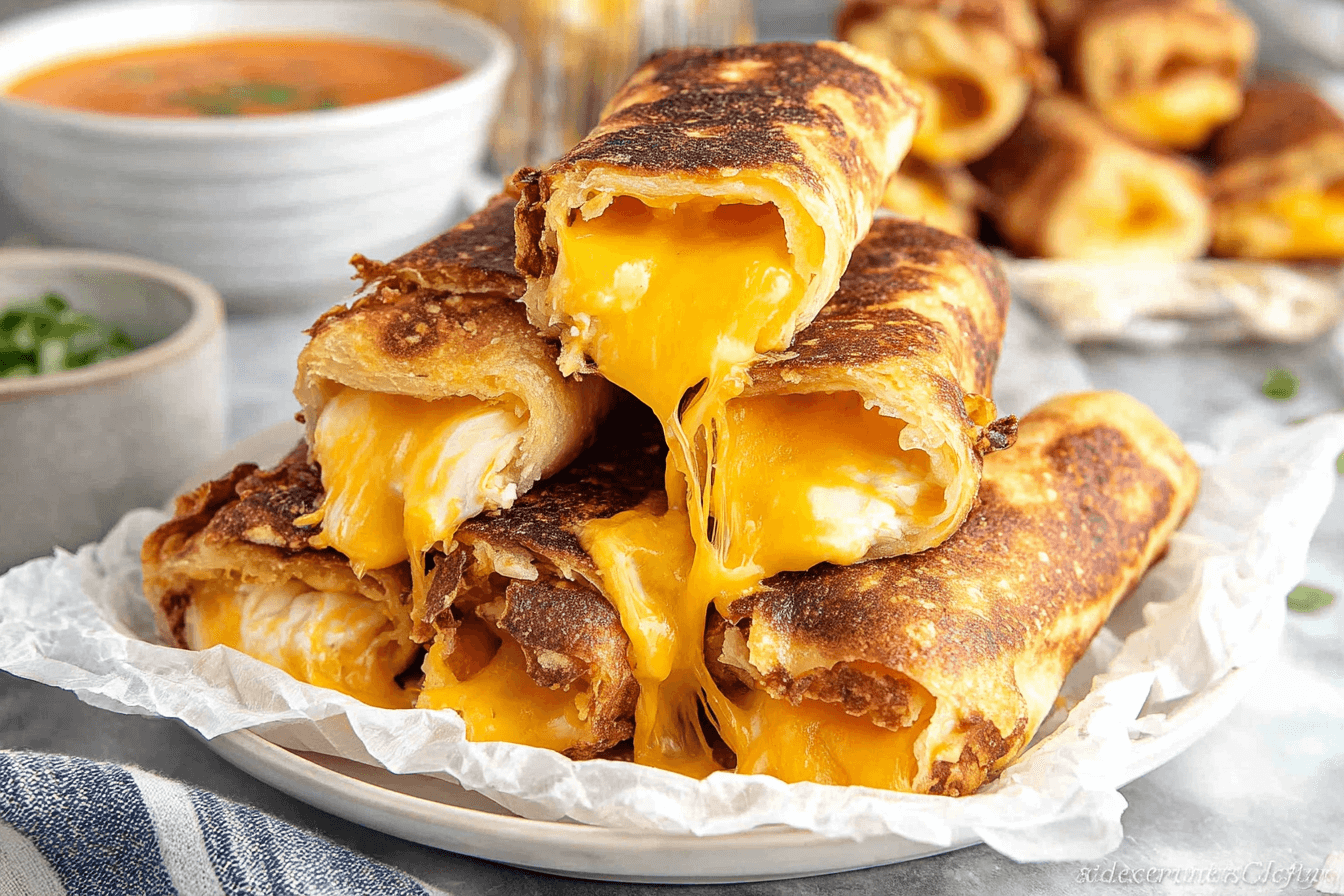 Grilled Cheese Roll-Ups Recipe
