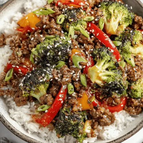 Ground Beef And Broccoli Stir Fry Recipe