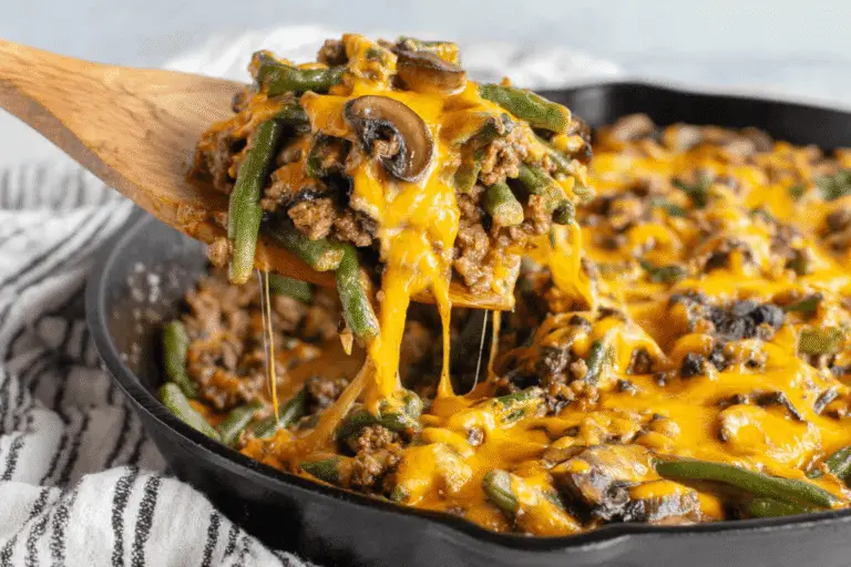Hamburger Green Bean Casserole Recipe