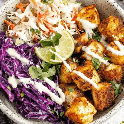 Healthy Fish Taco Bowls Recipe