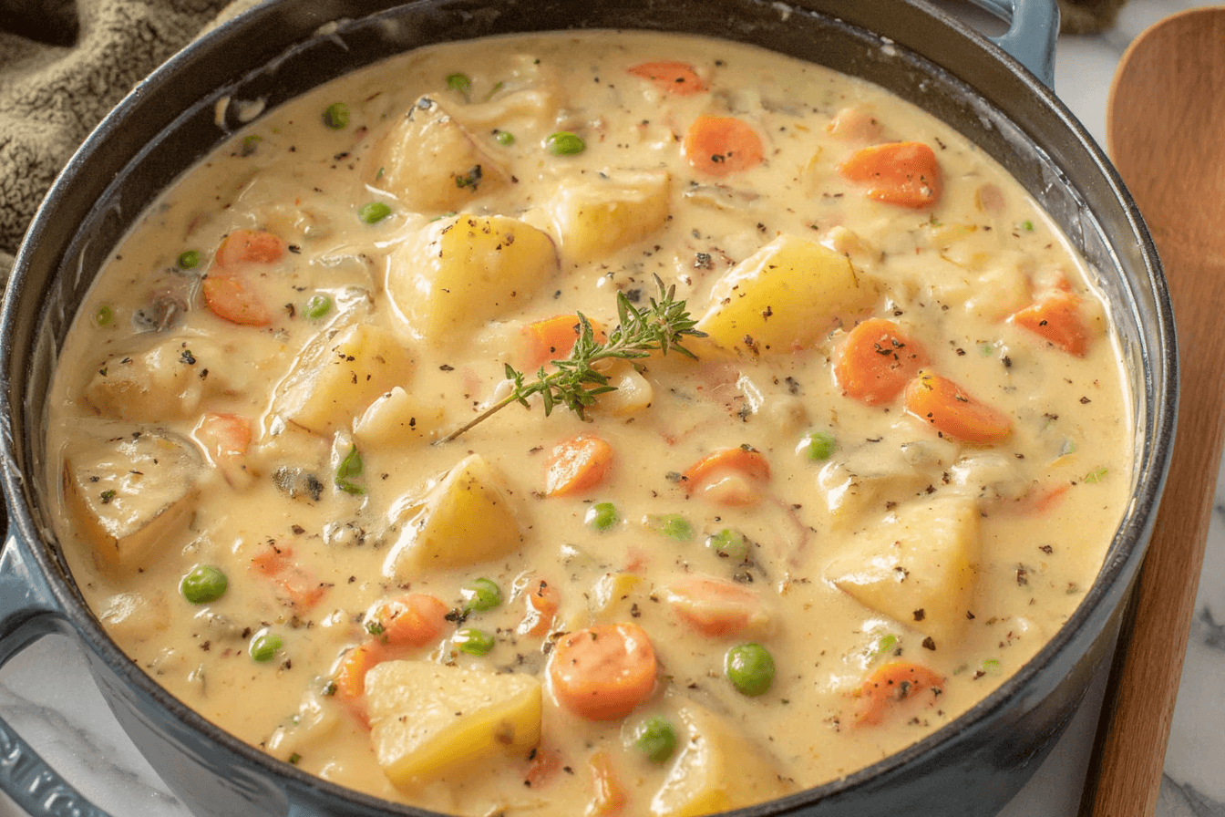 Hearty Vegetable Pot Pie Recipe