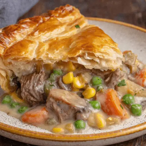 Homemade Beef Pot Pie Recipe