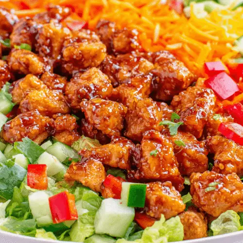Honey Hot Chicken Salad Recipe