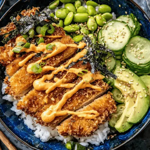 Japanese Chicken Katsu Bowl Recipe