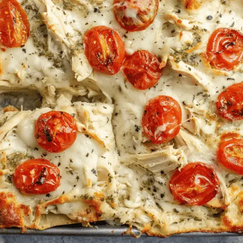 Keto Chicken Caprese Casserole Recipe