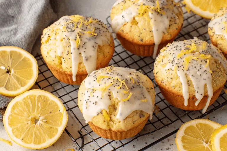 Lemon Poppyseed Cottage Cheese Muffins Recipe