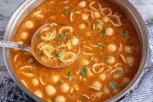 Mexican Sopa De Conchas