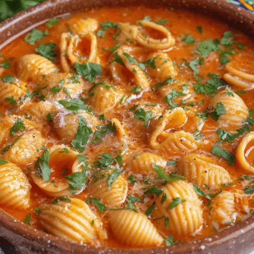 Mexican Sopa De Conchas Recipe