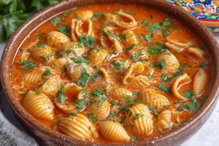 Mexican Sopa De Conchas Recipe