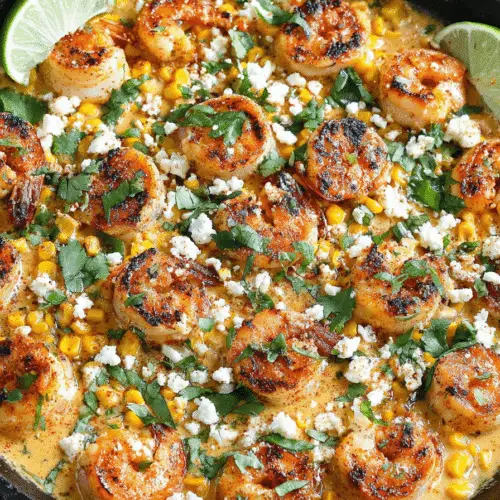 Mexican Street Corn With Shrimp Recipe