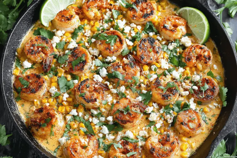 Mexican Street Corn With Shrimp Recipe
