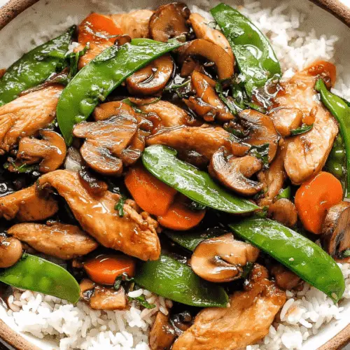 Moo Goo Gai Pan Stir-Fry Recipe