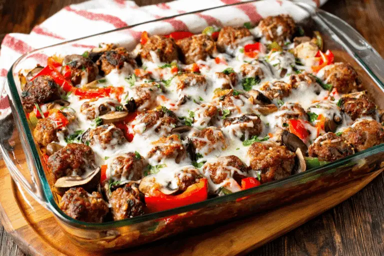 Mouthwatering Sausage and Pepper Bake Recipe