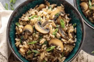 One-Pot Mushroom Rice