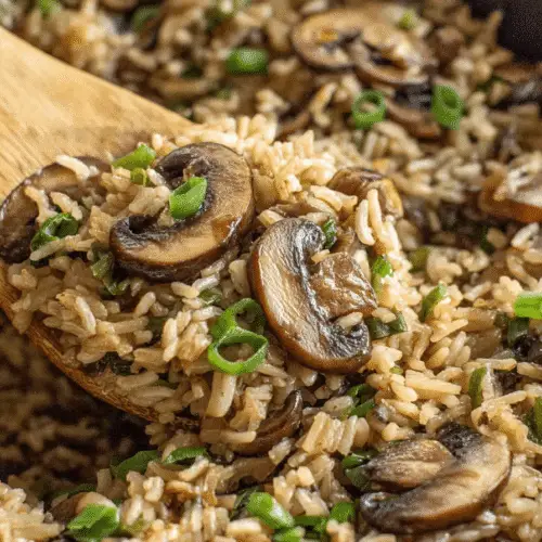 One-Pot Mushroom Rice Recipe