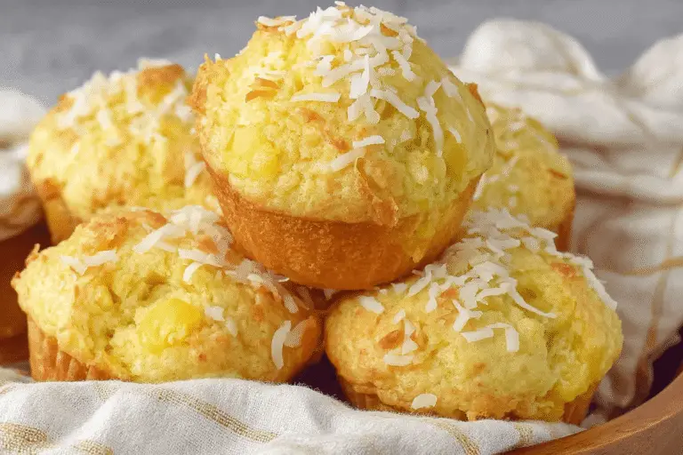 Pineapple Coconut Muffins Recipe