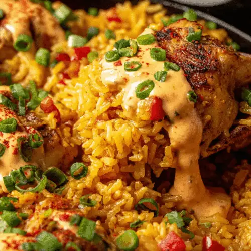 Portuguese Chicken and Spicy Rice Recipe