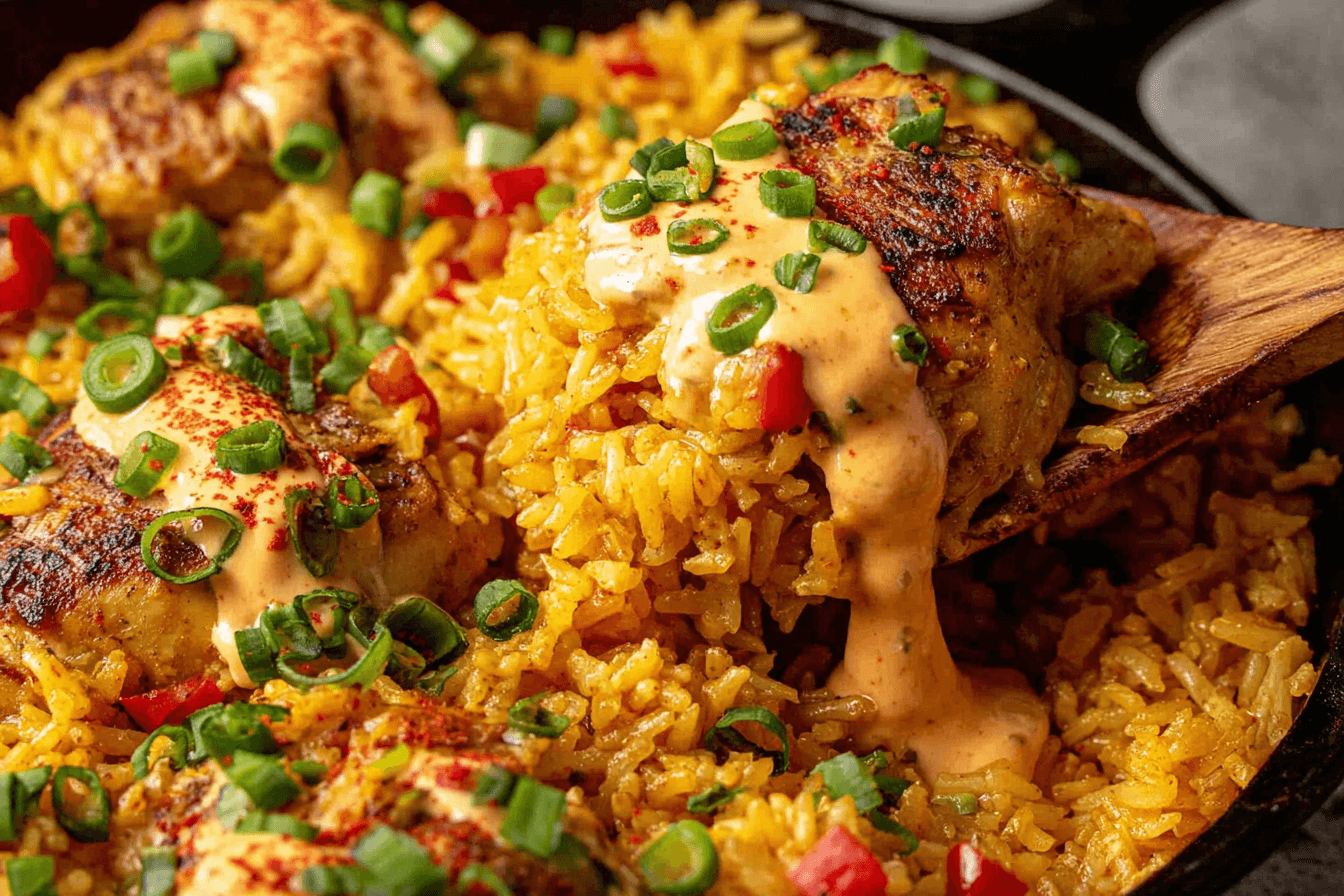 Portuguese Chicken and Spicy Rice Recipe