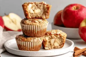 Protein-Packed Apple Cinnamon Muffins