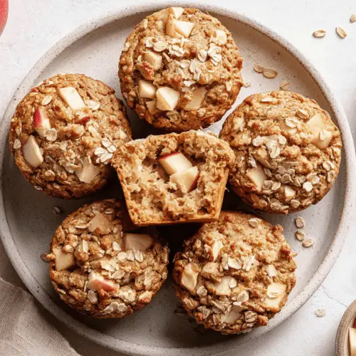 Protein-Packed Apple Cinnamon Muffins Recipe